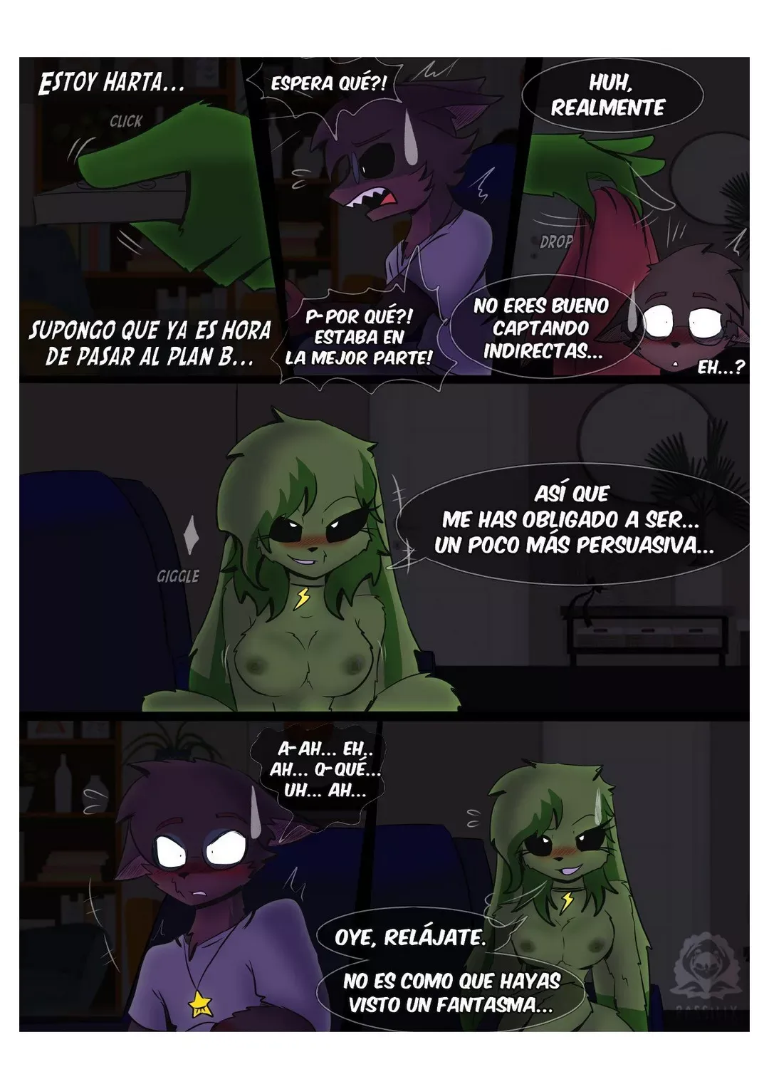 Comic Porno Make Your Move - Bassilix (#3)