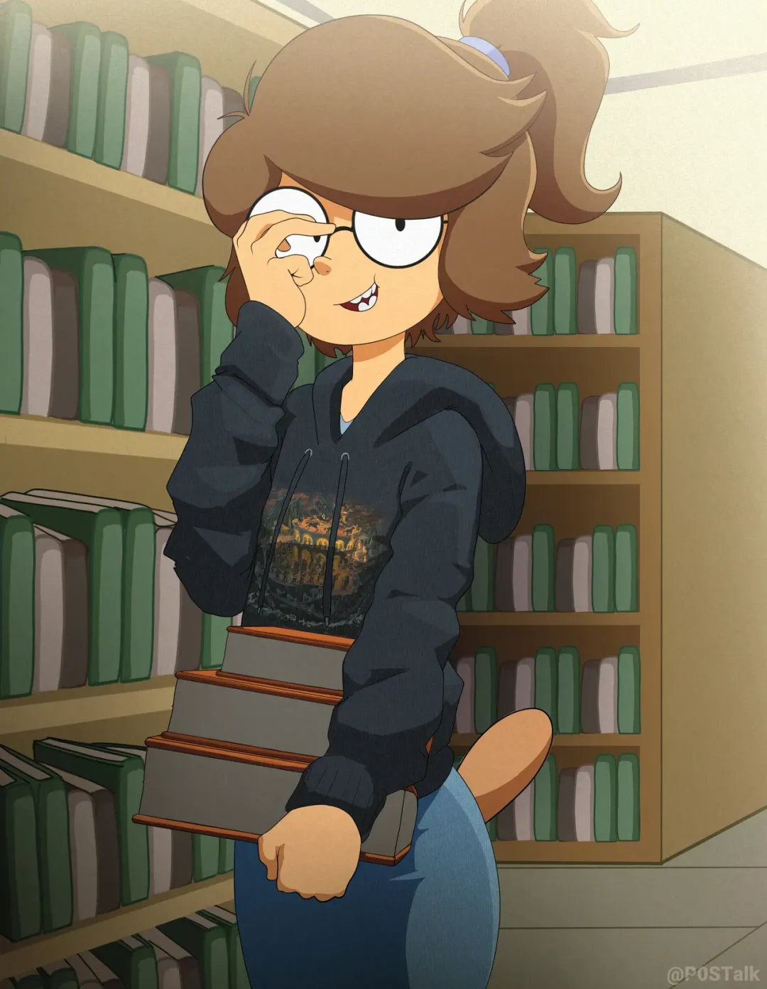 Comic Porno [P0stalk] Eileen (Regular Show) (#6)