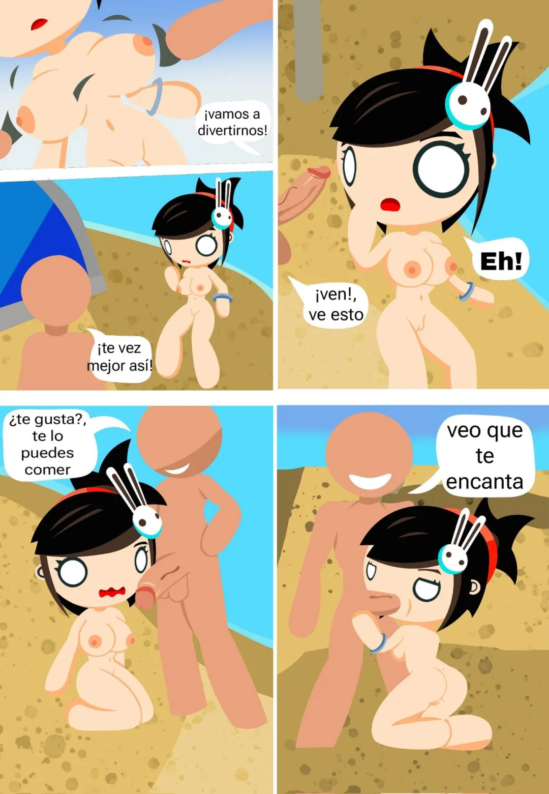 Comic Porno [Garexjf] Beach Day (#4)