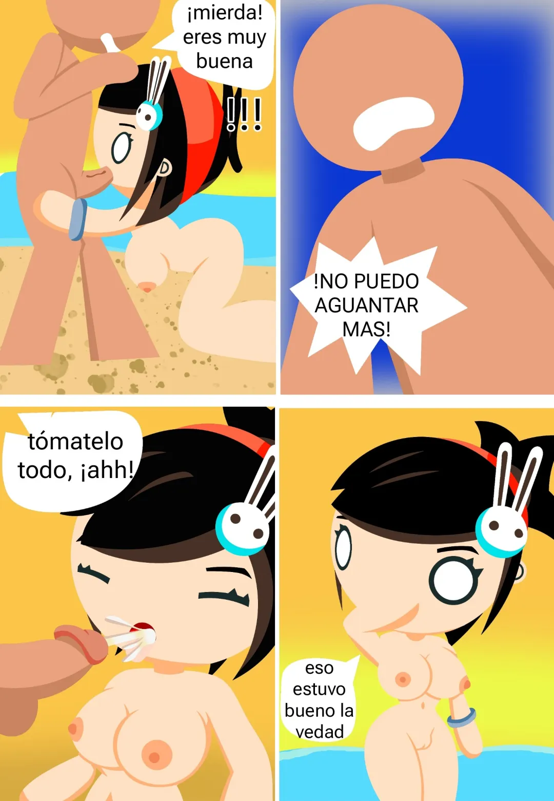 Comic Porno [Garexjf] Beach Day (#5)