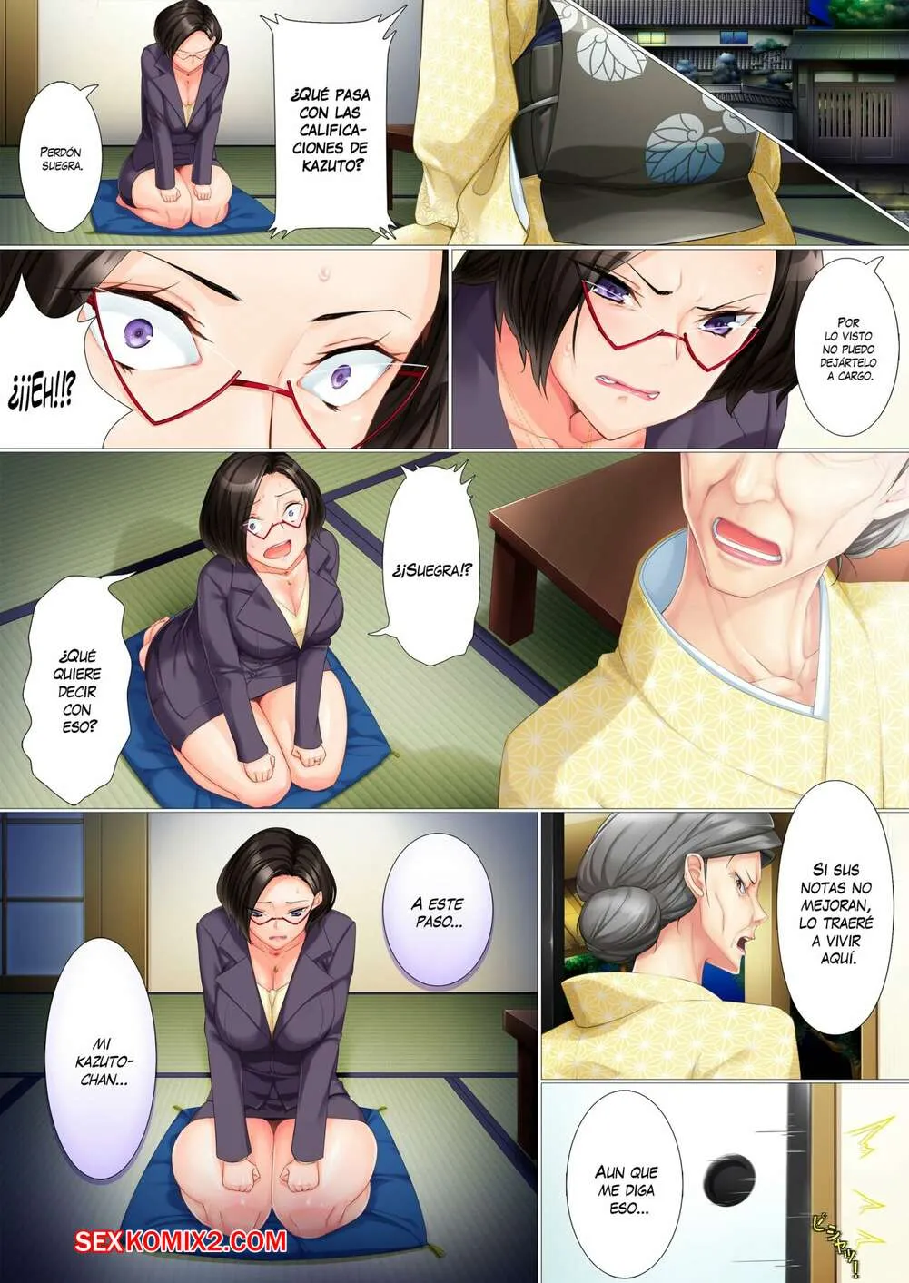 Comic Porno Mi Estricta Madre Cruza La Linea Y Se Vuelve Adicta Al Sexo. Libre. (#2)