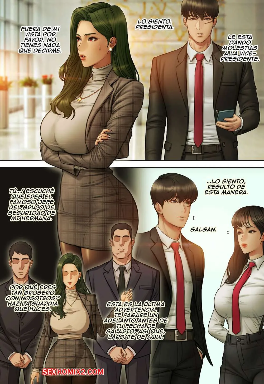 Comic Porno Ceo And Bodyguard. Parte 4. Roborobocap. (#2)