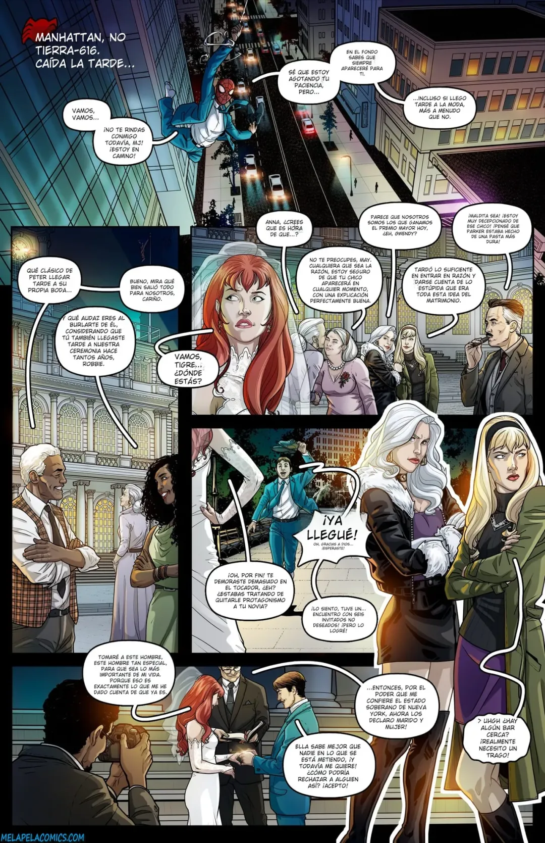 Comic Porno [Tracy Scops] The Newly Webs (Spider Man) (#1)