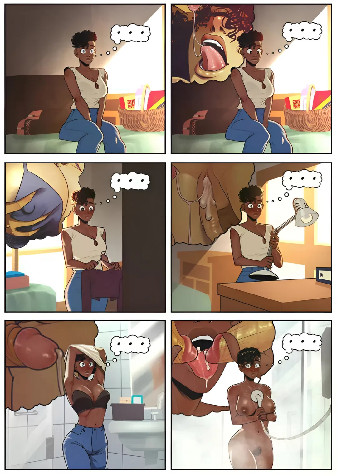 Comic Porno [Orcbarbies] Erikas First Day (Comic Porn) (#11)