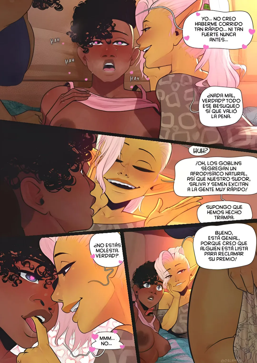 Comic Porno [Orcbarbies] Erikas First Day (Comic Porn) (#26)
