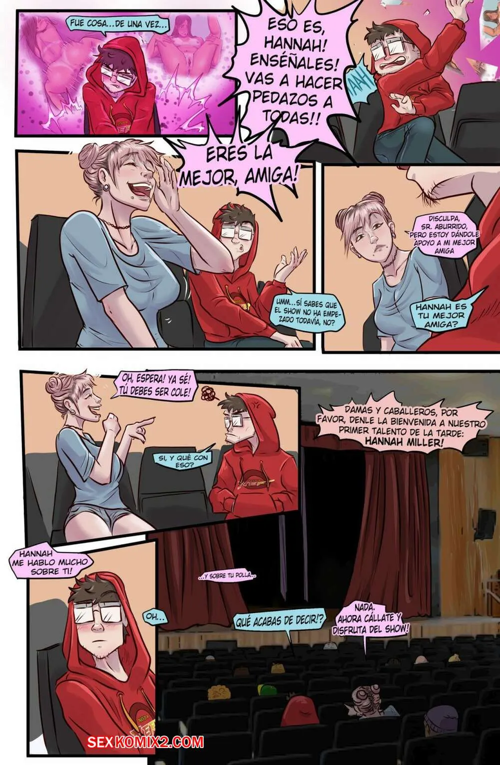 Comic Porno Hannah. Parte 2. Bnouait. (#5)
