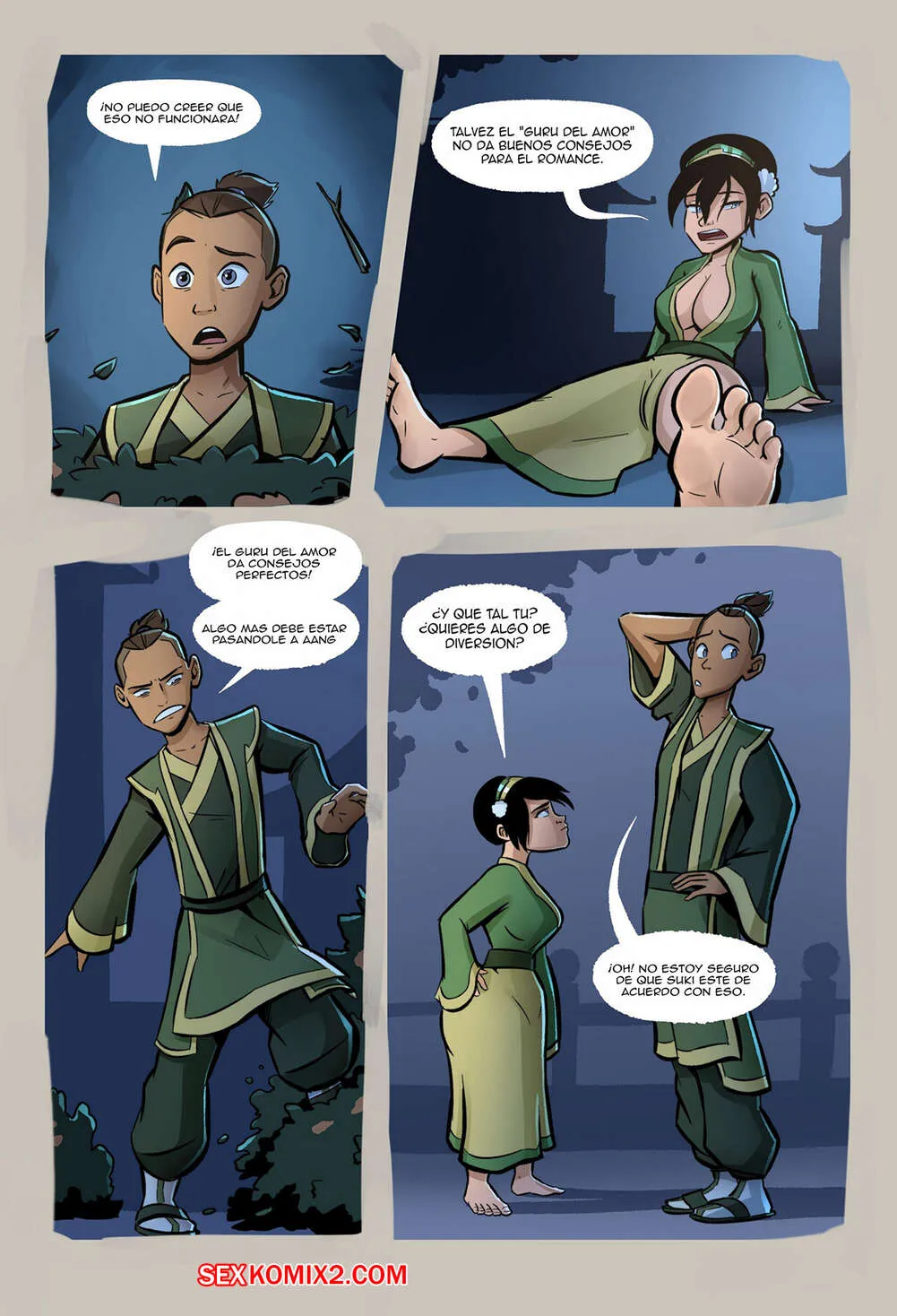 Comic Porno After Avatar. Parte 1 (#8)