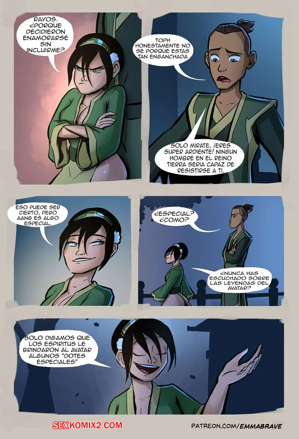 Comic Porno After Avatar. Parte 1 (#9)