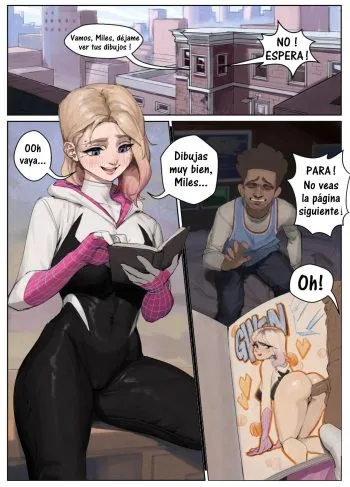 Comic Porno [Wjs07] La Visita De Gwen Stacy (Spiderman)