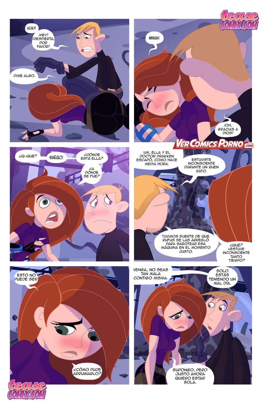 Comic Porno [Ironwolf] Kinky Possible #02 (Kim Possible) (#6)