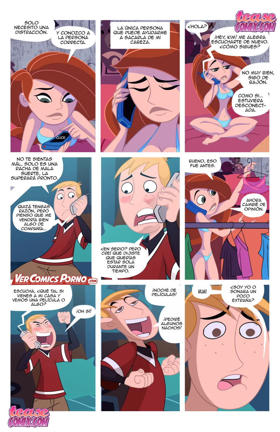 Comic Porno [Ironwolf] Kinky Possible #02 (Kim Possible) (#8)