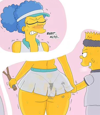 Comic Porno [Marecattus] Compañero De Tenis (The Simpsons) (#1)