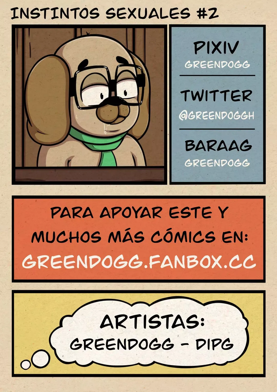 Comic Porno Instintos Sexuales 2 - Greendogg (#2)