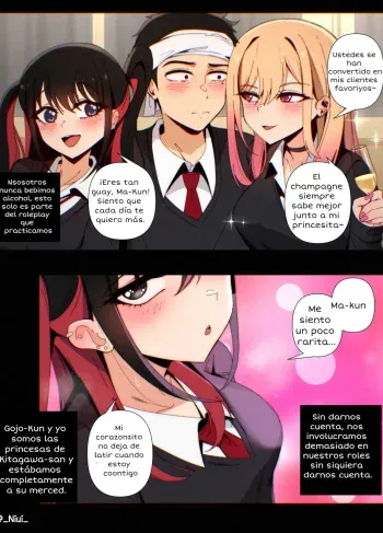 Comic Porno [Niui] Marin, Gojo & Nowa (My Dress-Up Darling)