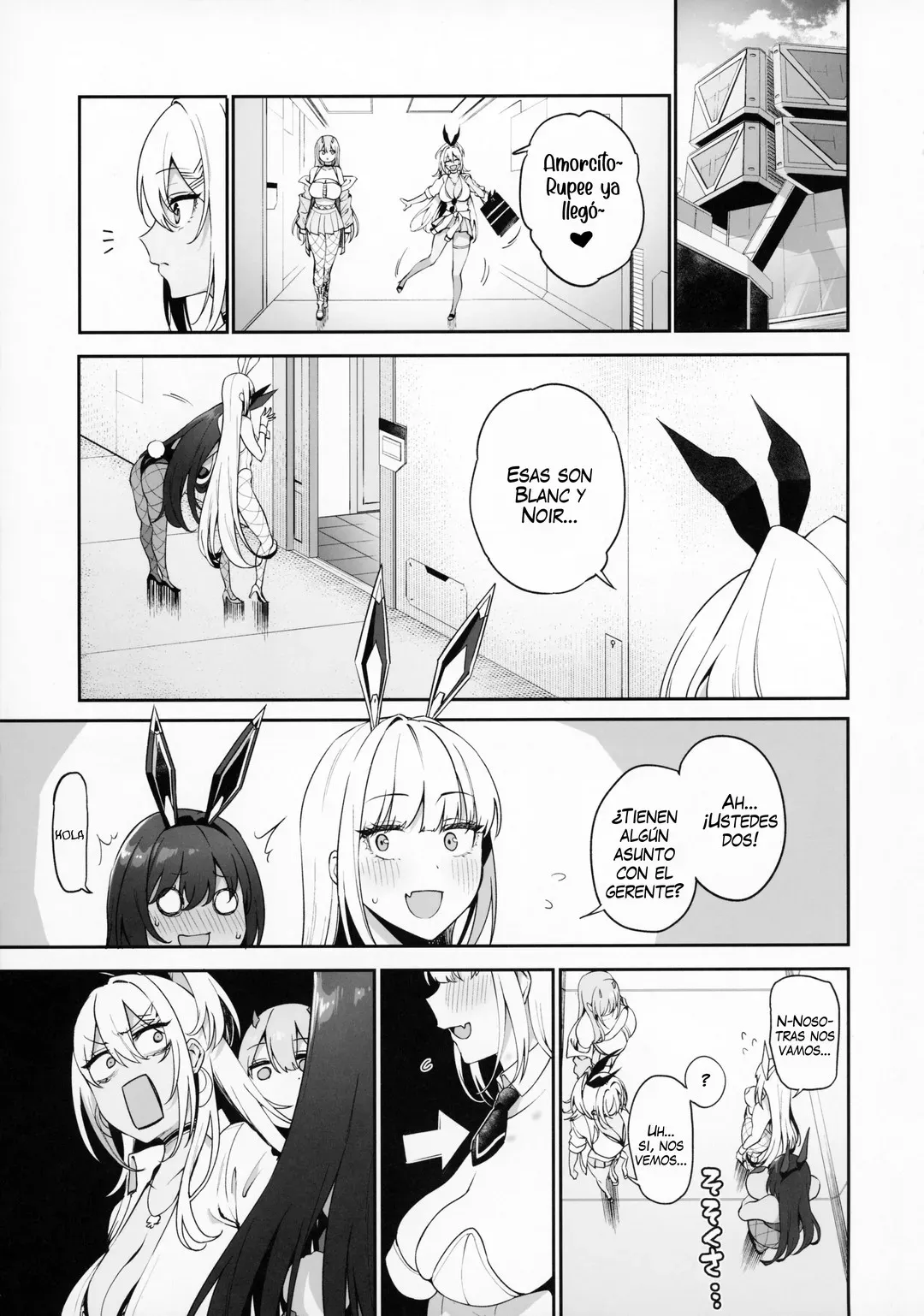 Comic Porno Bunnies Showdown Comic Porno (#4)
