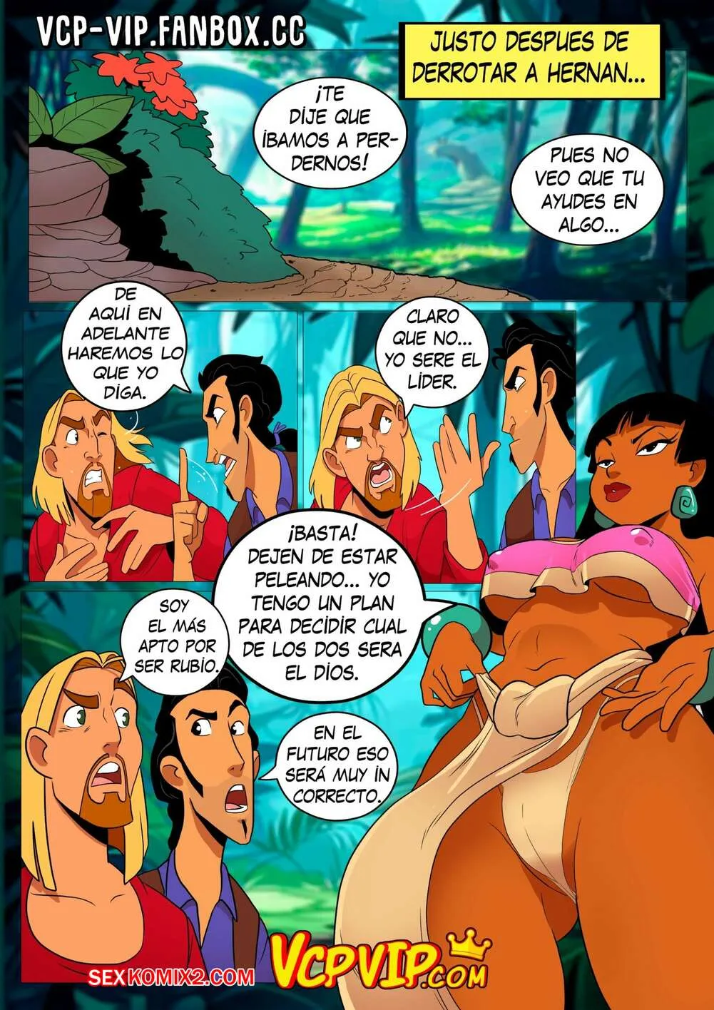 Comic Porno Los Inicios Del Mestizaje. El Camino A El Dorado (#3)