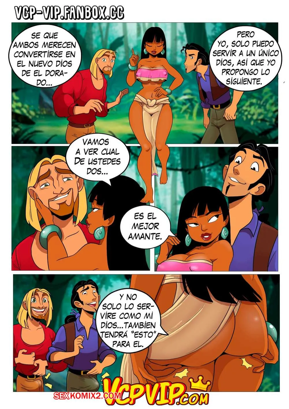 Comic Porno Los Inicios Del Mestizaje. El Camino A El Dorado (#4)
