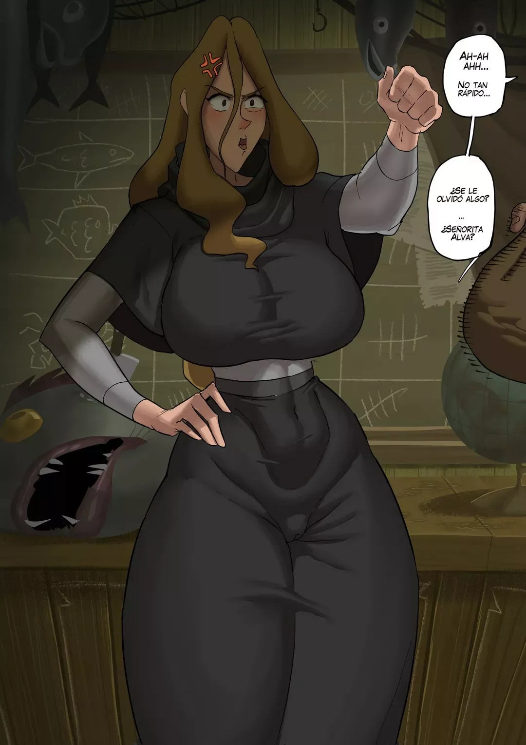 Comic Porno Miss Alva - Cyberboi (#4)