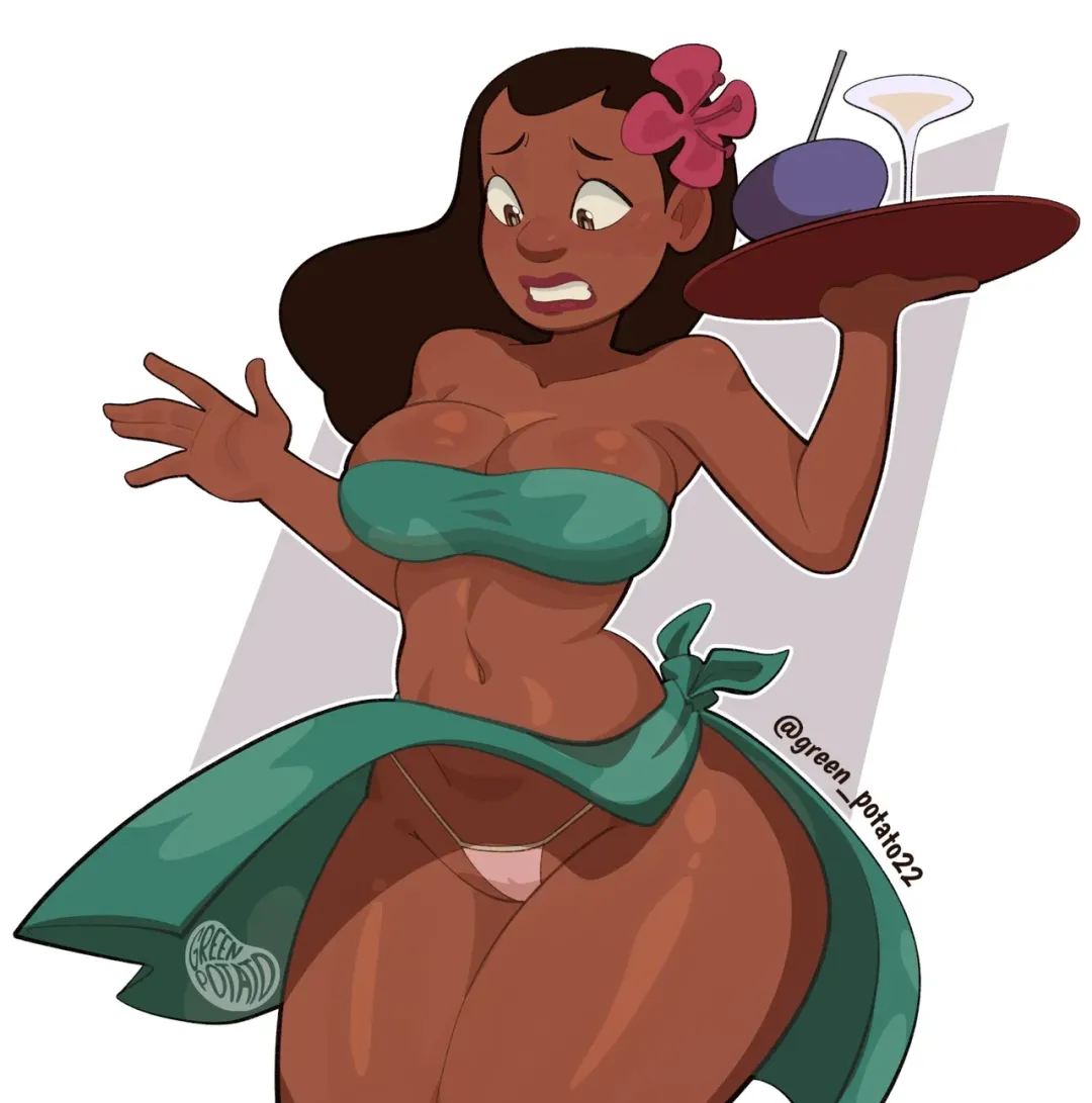 Comic Porno [Greenpotato] Nani X David (Lilo And Stich) (#3)