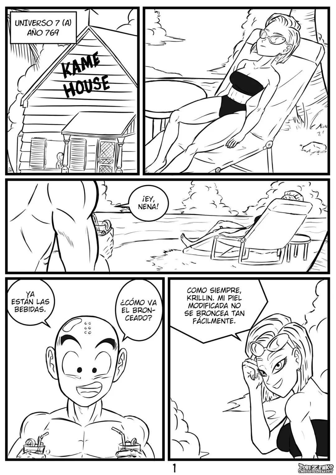 Comic Porno [Tobi Zenko] Just Me And You (Dragon Ball Super) (#2)