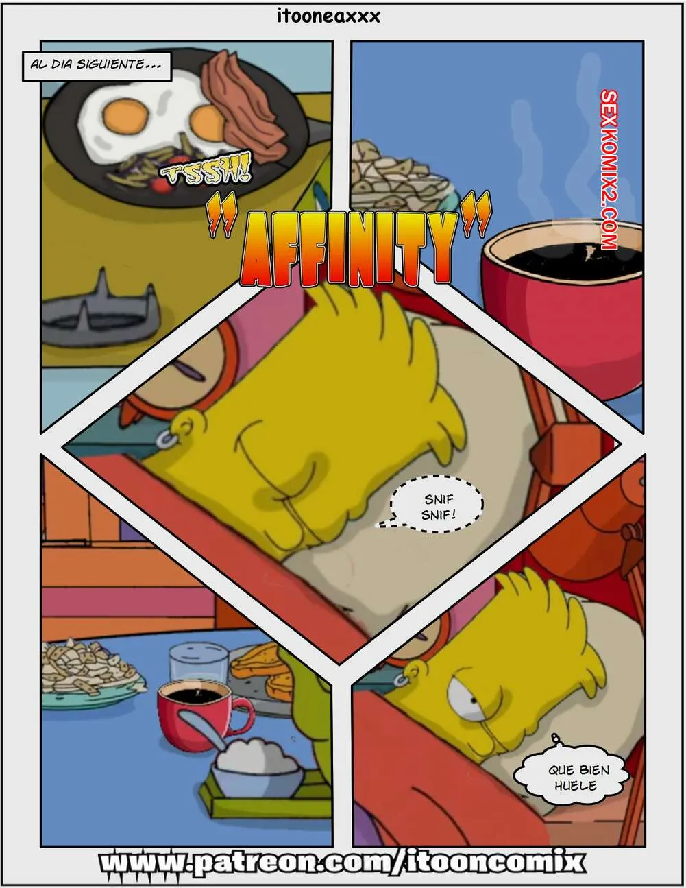 Comic Porno Afinidad. Parte 2. Itooneaxxx. (#1)