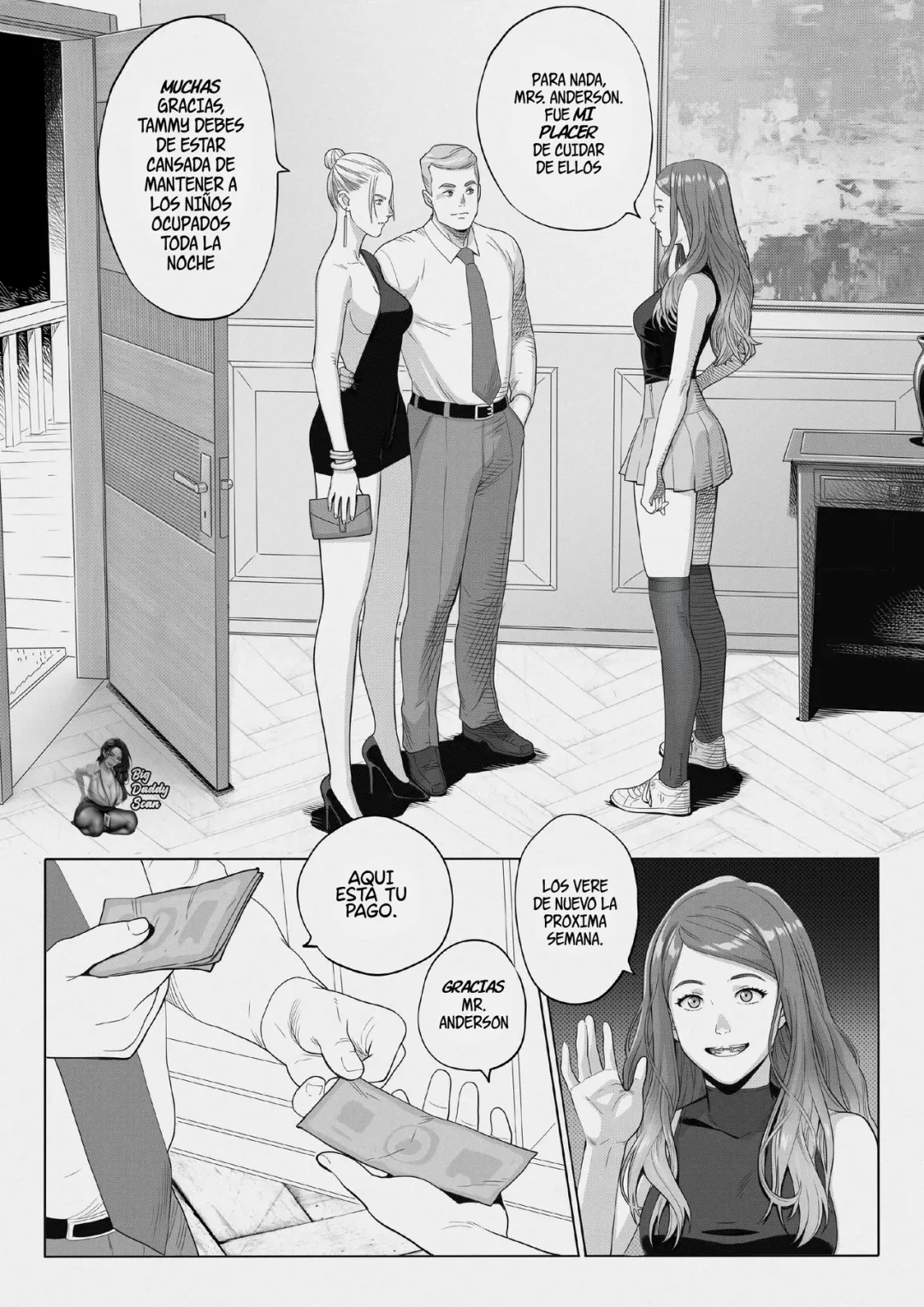 Comic Porno [Teku] Sitter Tammy｜niñera Tammy (#2)