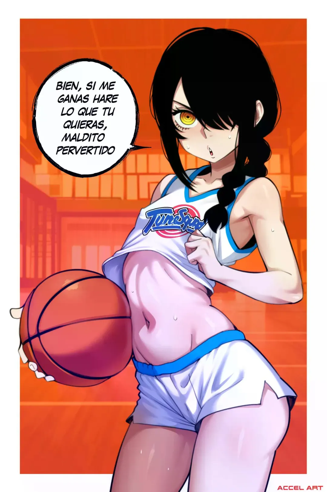 Comic Porno Chainsaw Game - Accel Art (#1)
