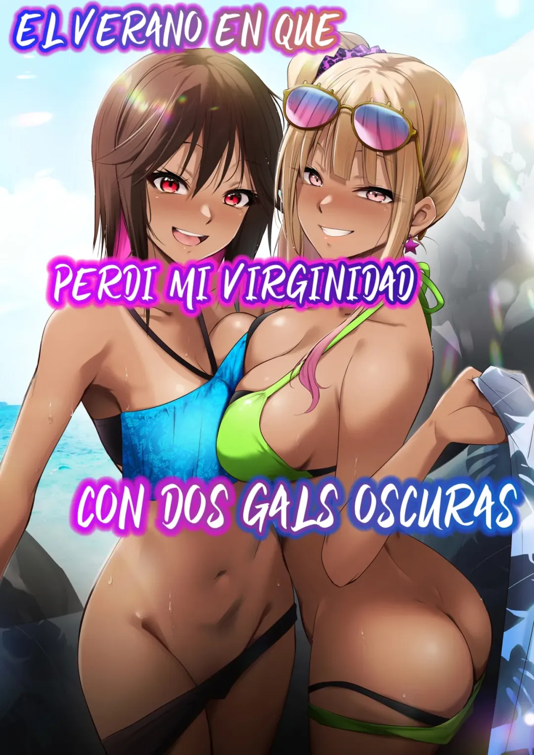 Comic Porno [Hellter Skelter (Kaiga)] Umi No Ie De Baito Shitetara Kuro Gyaru Doukyuusei Ni Gyaku Nan Sarete Asedaku Doutei Sotsugyou Shita Natsu No Hi (#1)