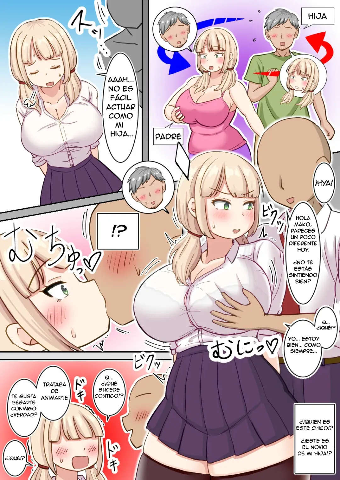 Comic Porno [Kakipeanuts] A Father In His Daughters Body (#1)