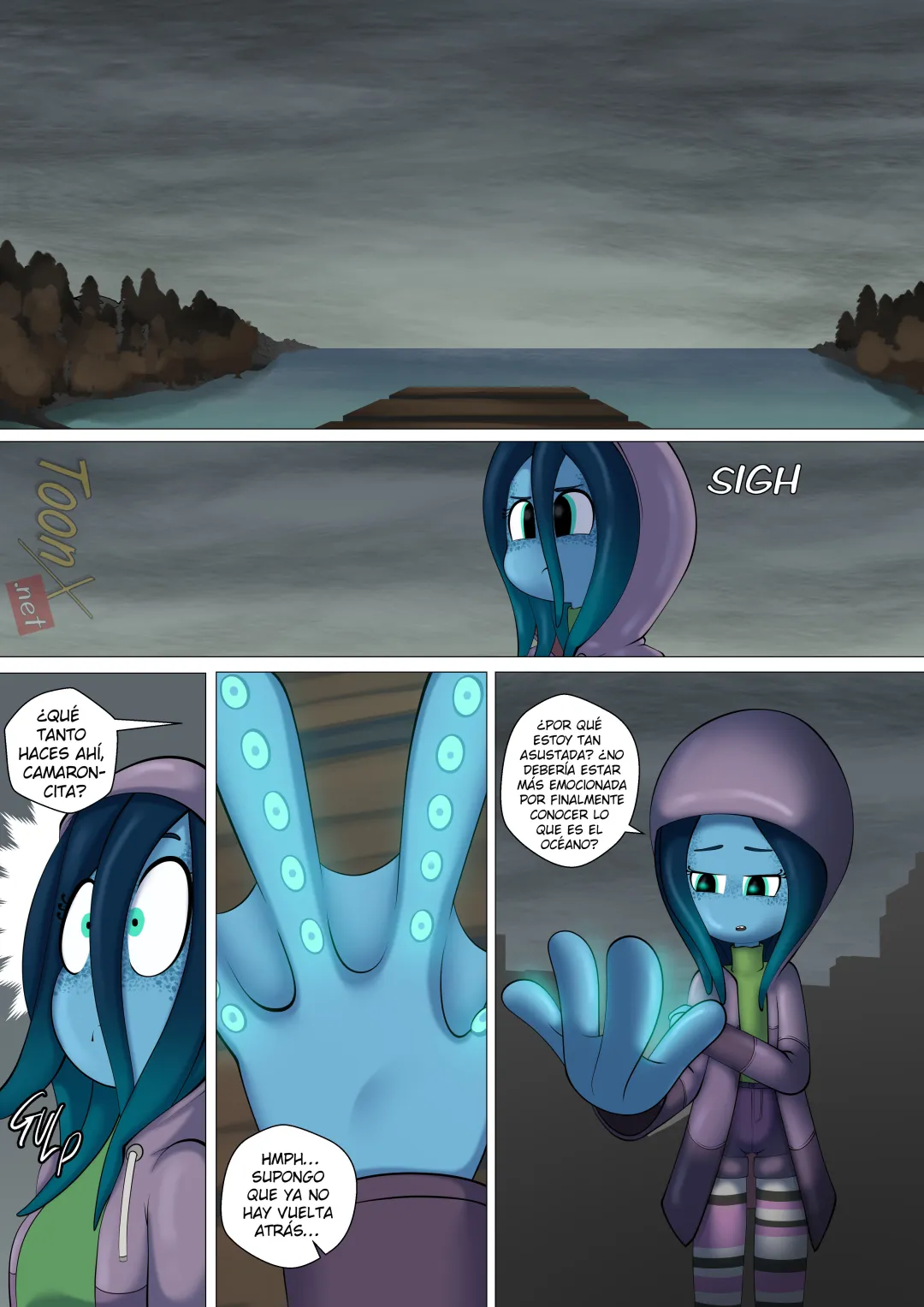 Comic Porno [Pixelboy] Takoyaki & Sushi (Ruby Gillman Teenage Kraken) (#8)