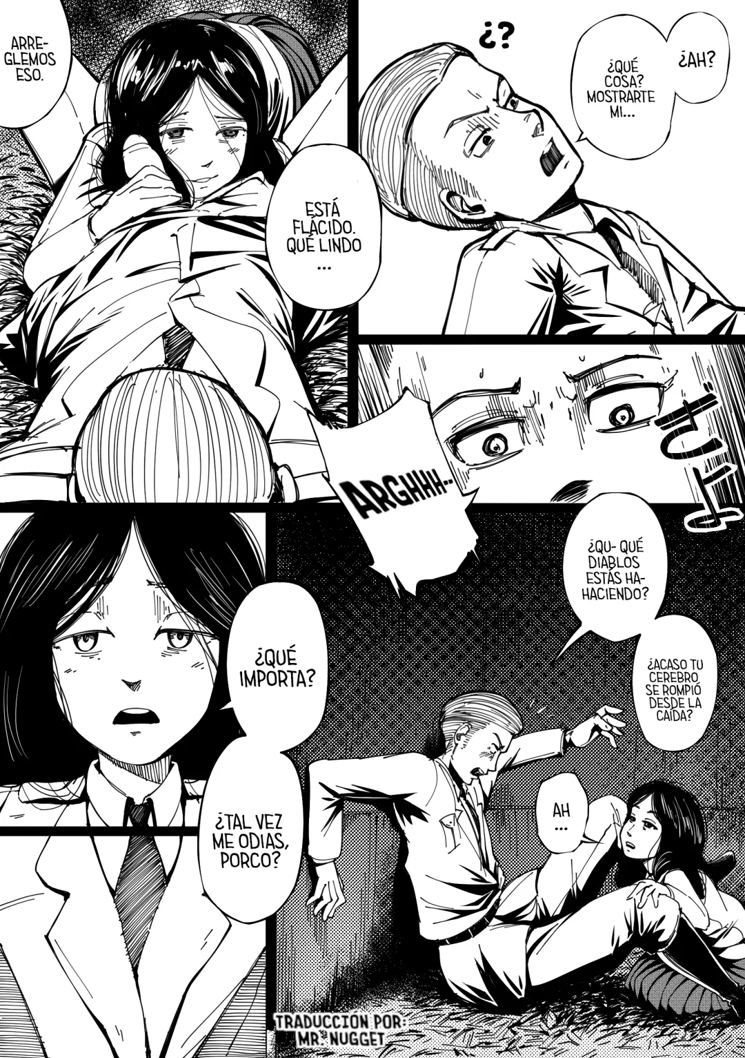 Comic Porno [Vagabondino] Pastime With Pieck-Chan (Shingeki No Kyojin) (#4)