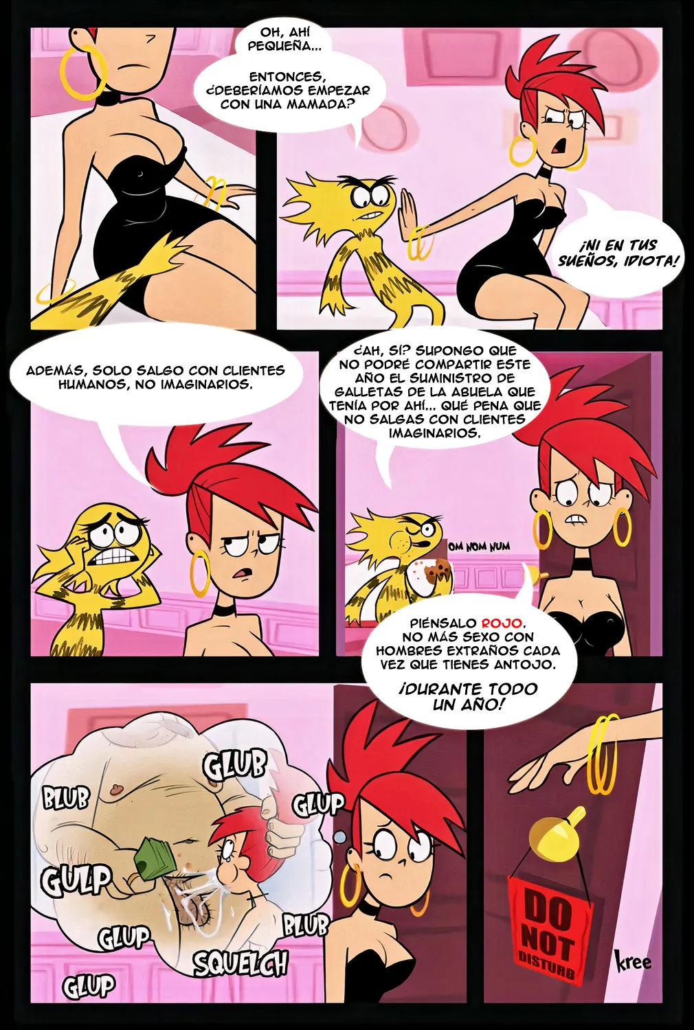 Comic Porno [Whargleblargle] Frankie And Bendy (Foster’s Home For Imaginary Friends) (#4)