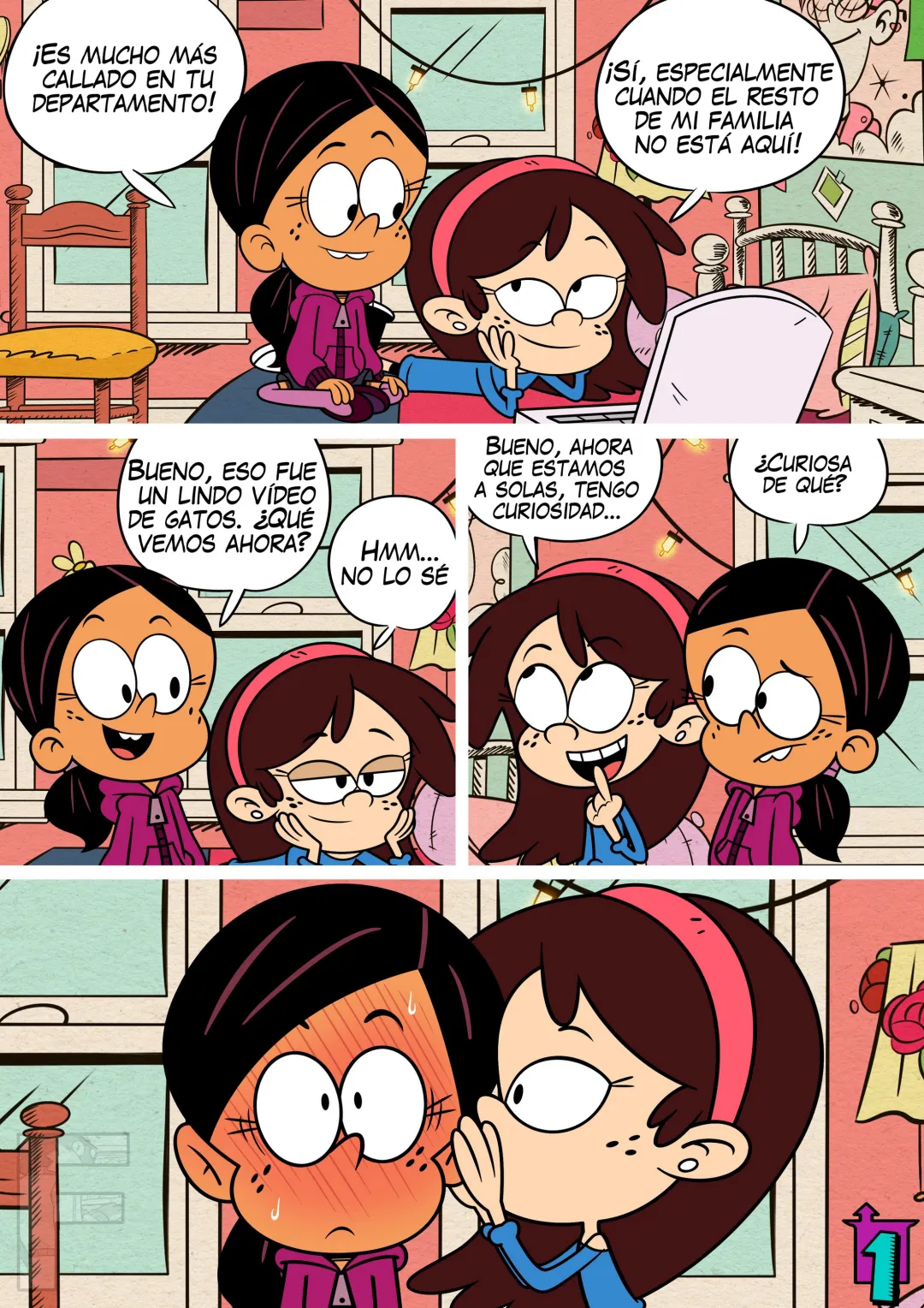 Comic Porno [Lester]  Curiosity (The Loud House) (#1)