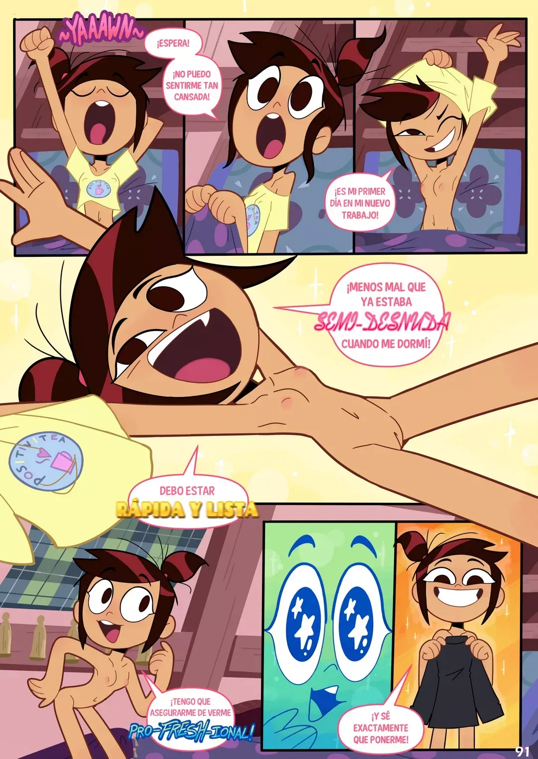 Comic Porno Let’s Touch The Base - Miscon (#2)