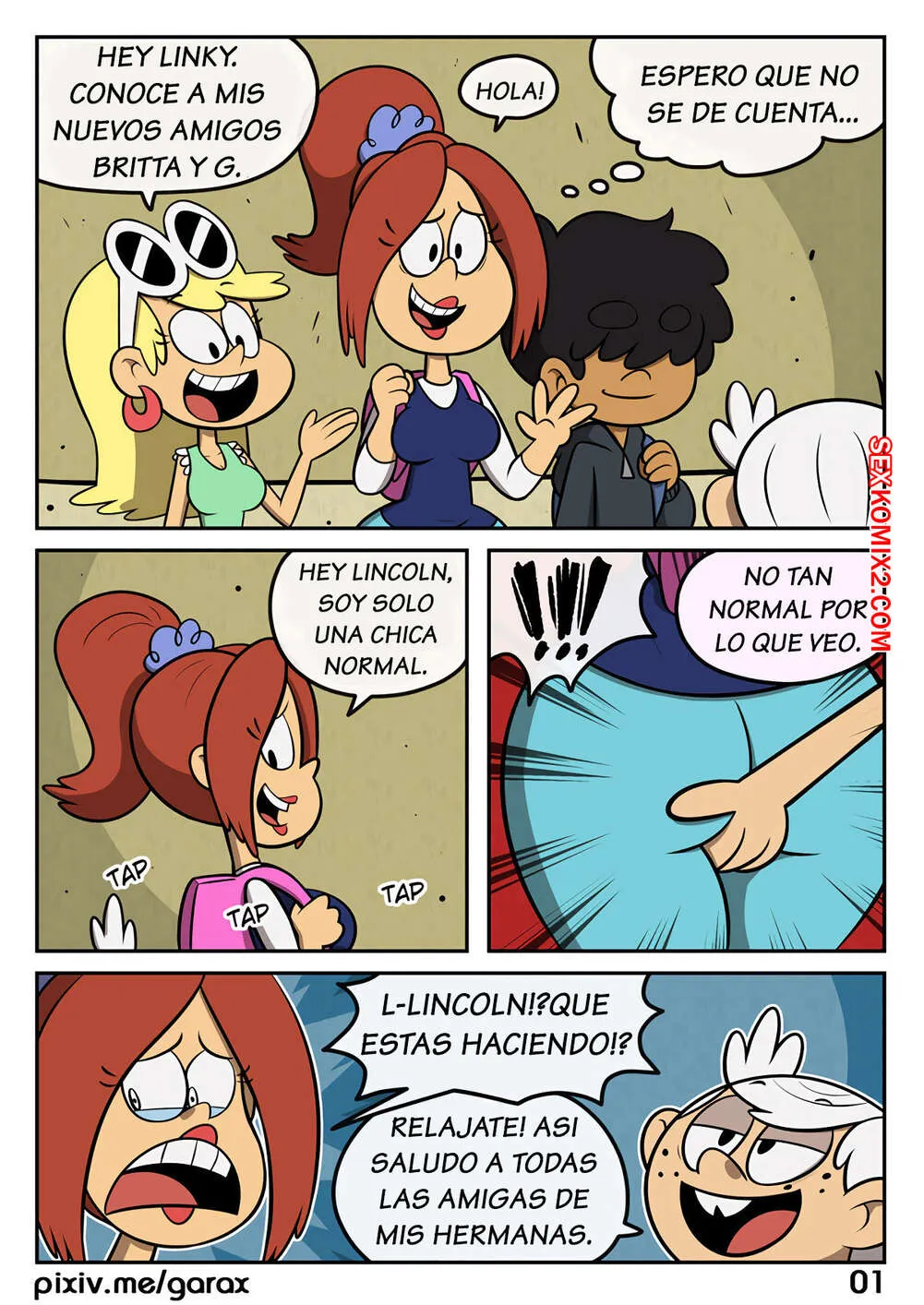 Comic Porno Brittatime. Garabatoz. (#2)