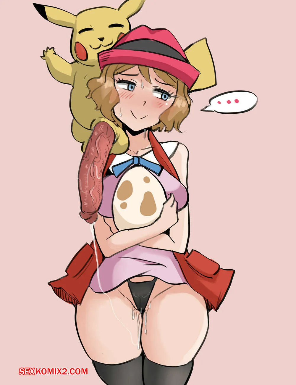 Comic Porno Serena X Pikachu. Rider117. (#5)