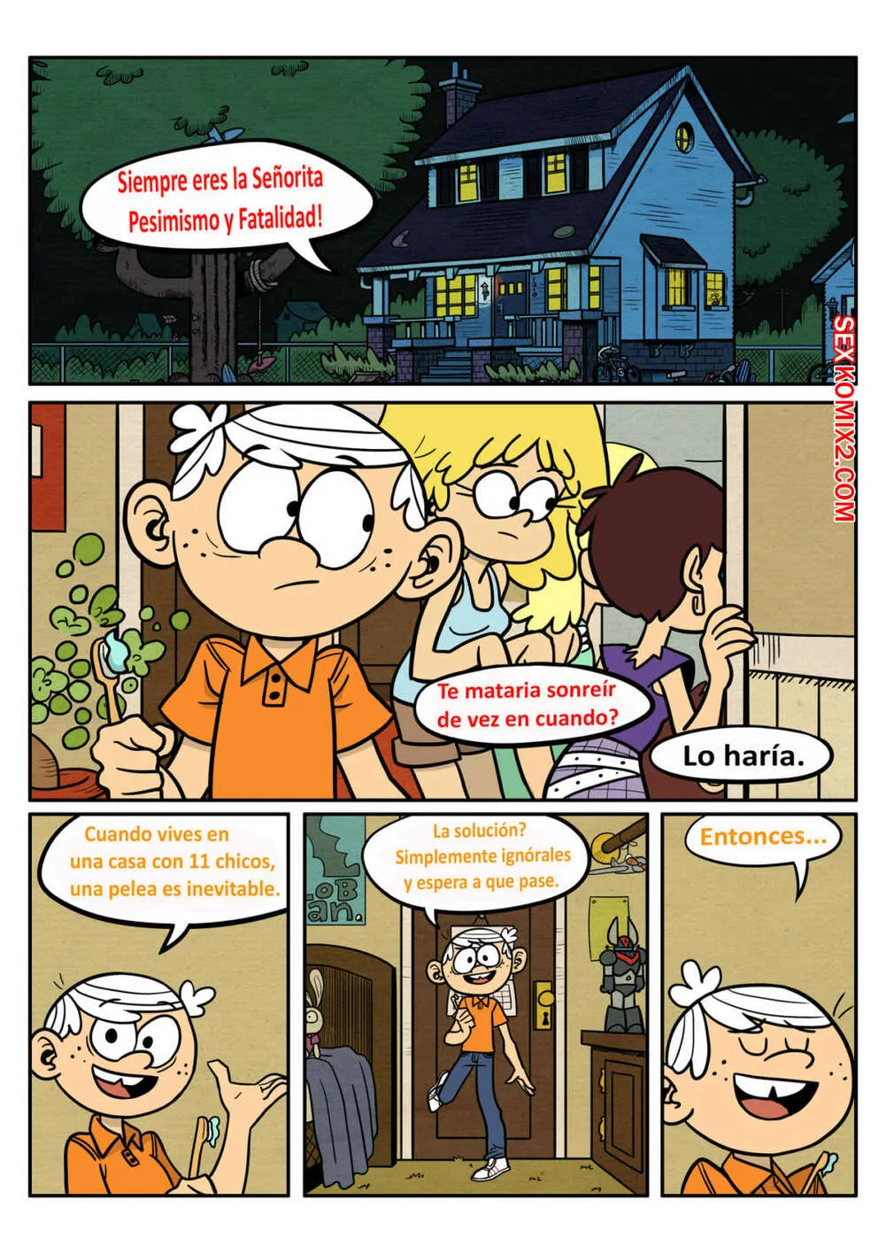 Comic Porno The Loud House. Hermana Y Hermano (#2)