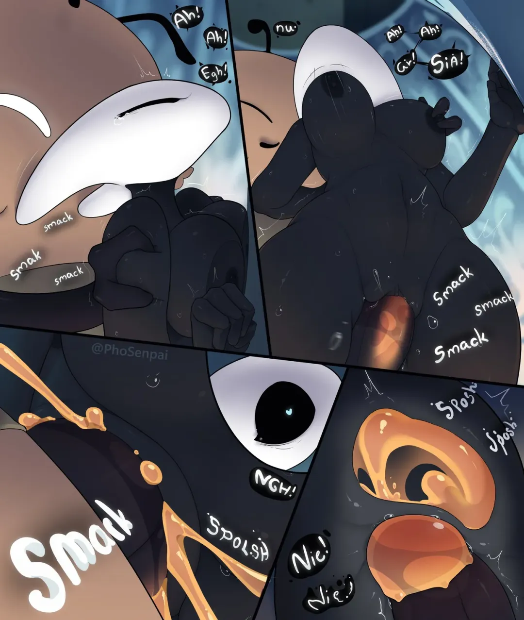 Comic Porno [Shinypea (Phosenpai)] Kratt’s Trap (Hollow Knight: Silksong) (#6)
