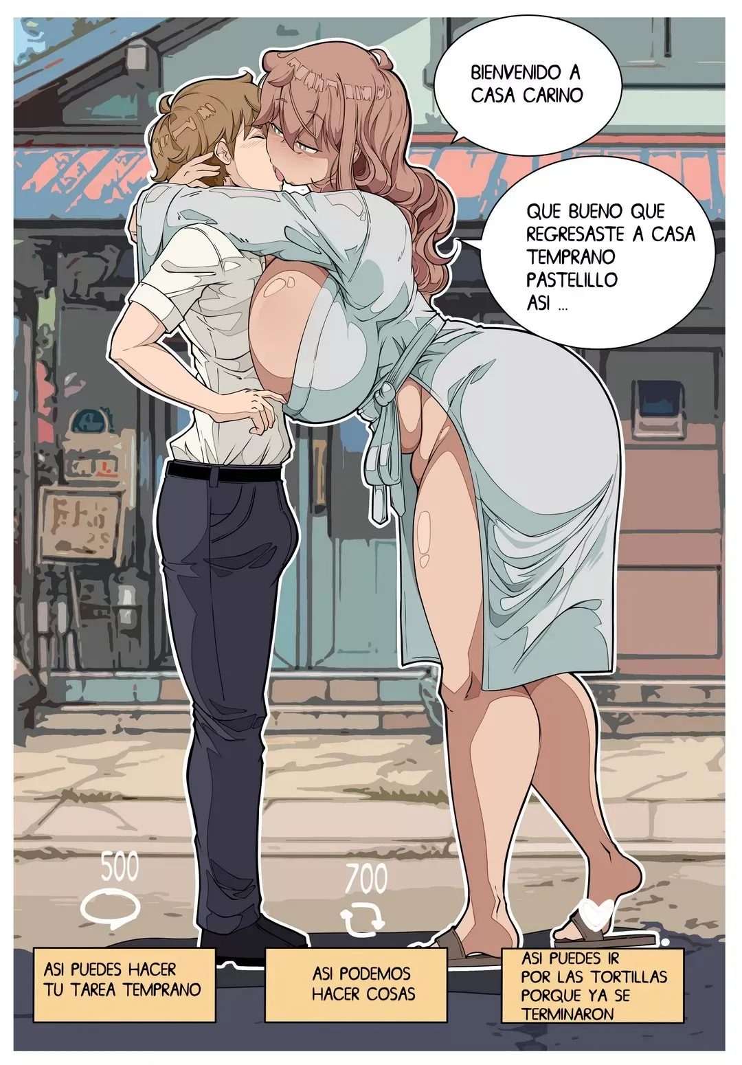 Comic Porno Twitter Interaction Game - Comicom-Ryu (#3)