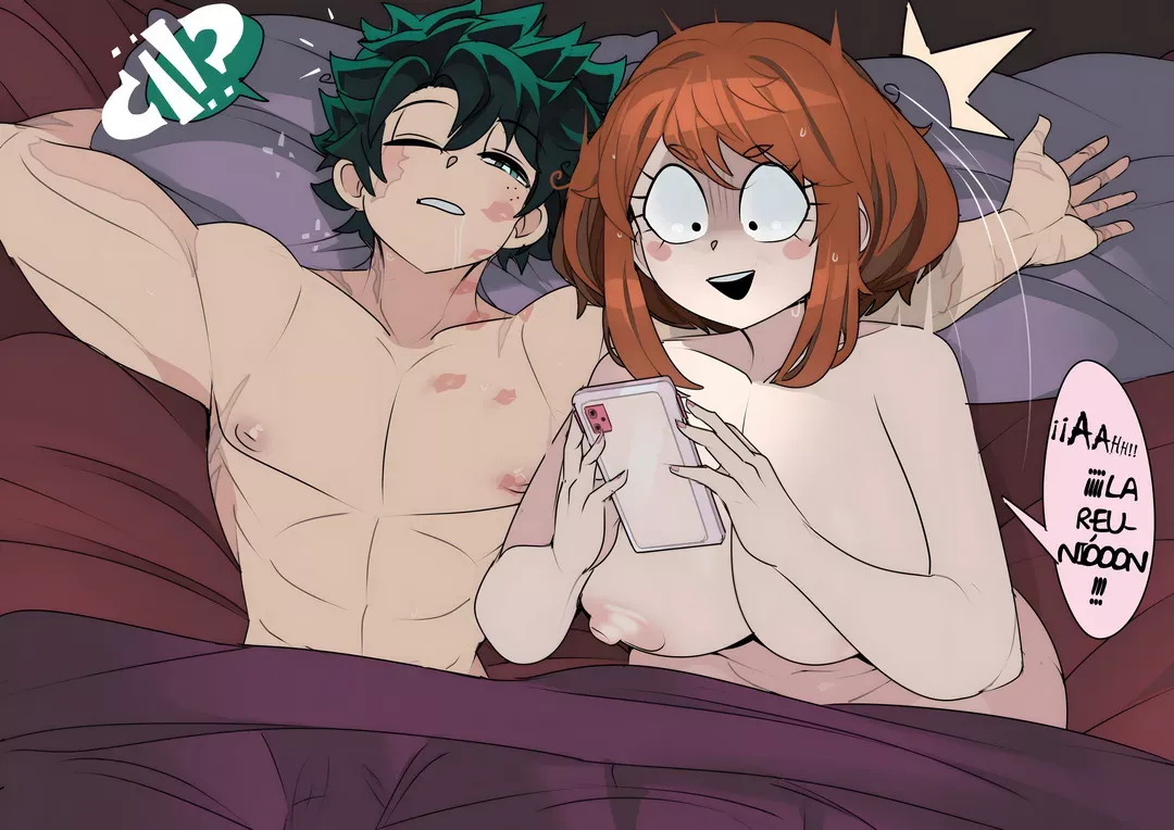 Comic Porno Ochako Uraraka & Izuku Midoriya - Captainkirb (#4)