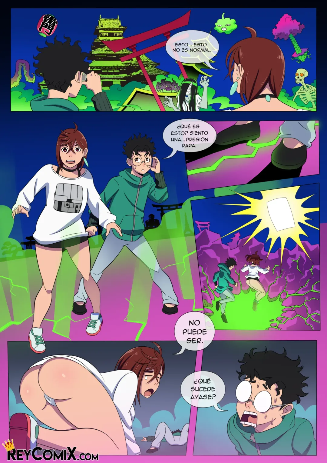 Comic Porno Encuentro De Energias - Doomguyart (#2)