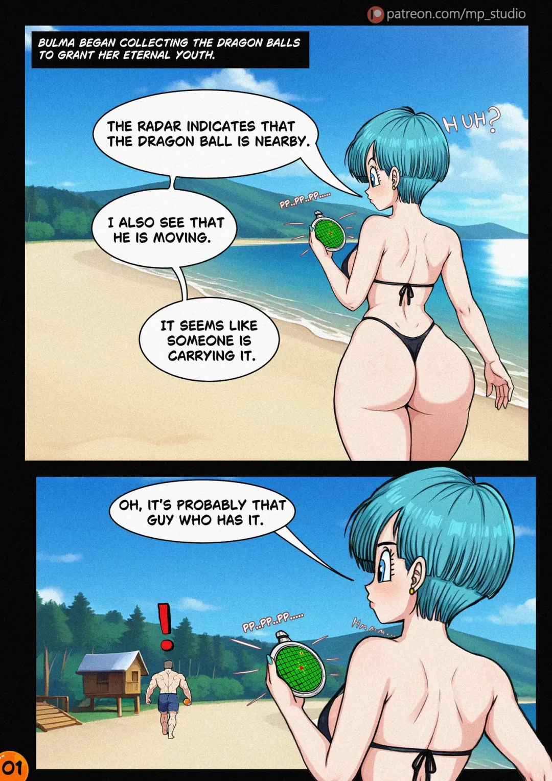 Comic Porno Majin Bulma - Mp_studio (#2)
