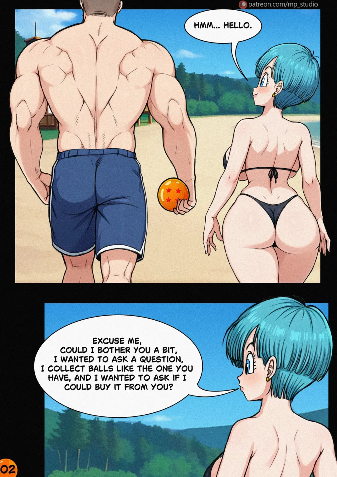 Comic Porno Majin Bulma - Mp_studio (#3)