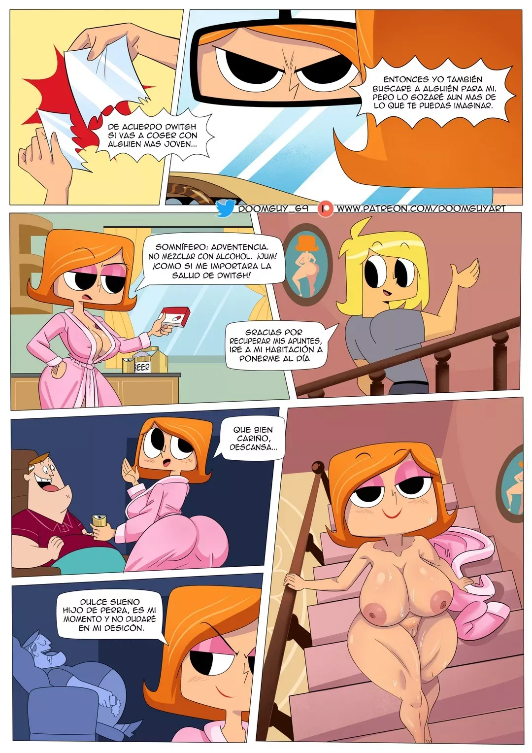 Comic Porno Tales Of Two Turnbull’s 2 - Doomguyart (#7)
