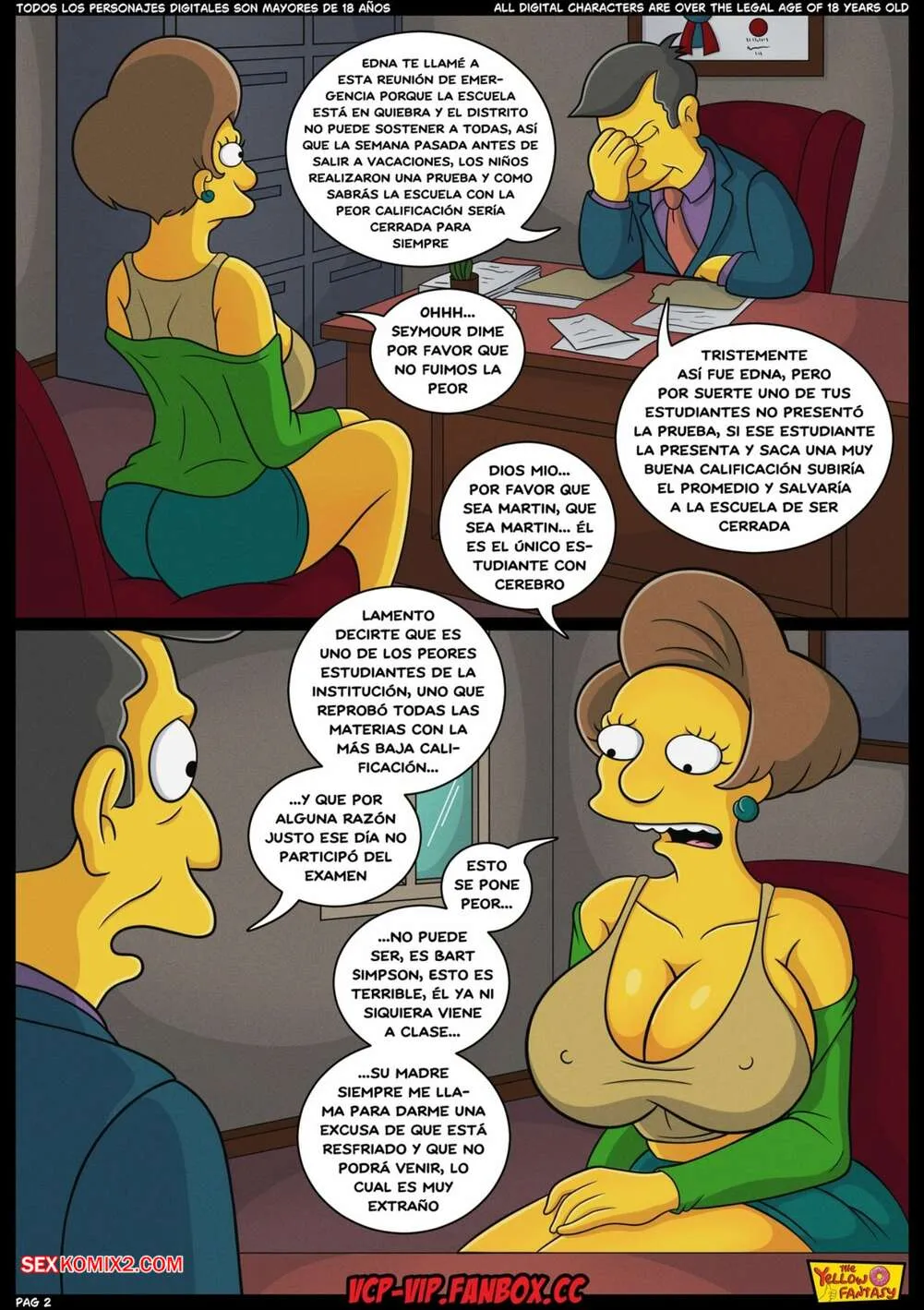Comic Porno The Yellow Fantasy. El Examen. Vcp (#3)
