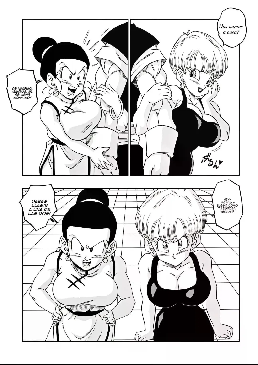 Comic Porno [Yamamoto] Fusion (Dragon Ball Z) (#6)