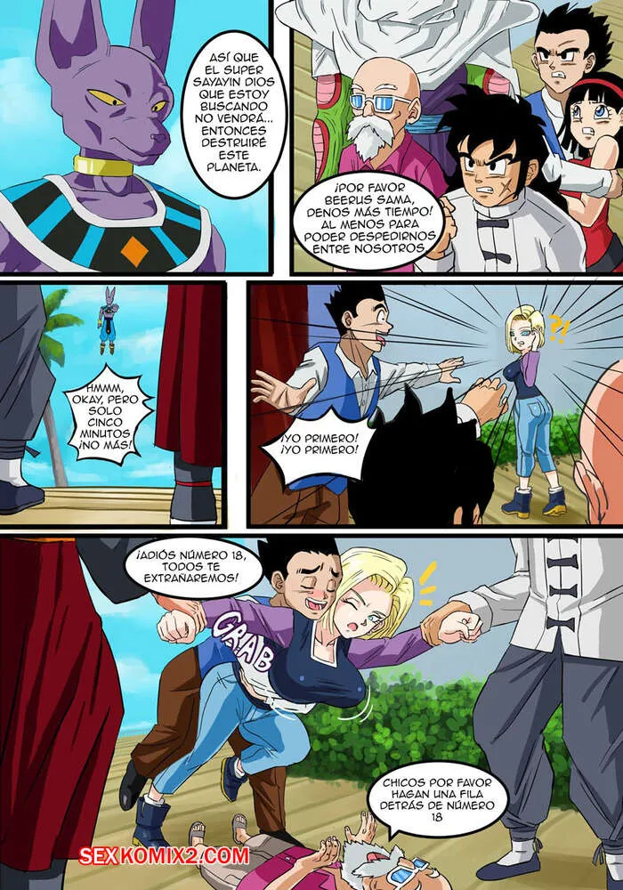 Comic Porno Android 18 The Goddess Wife. Pink Pawg. (#2)