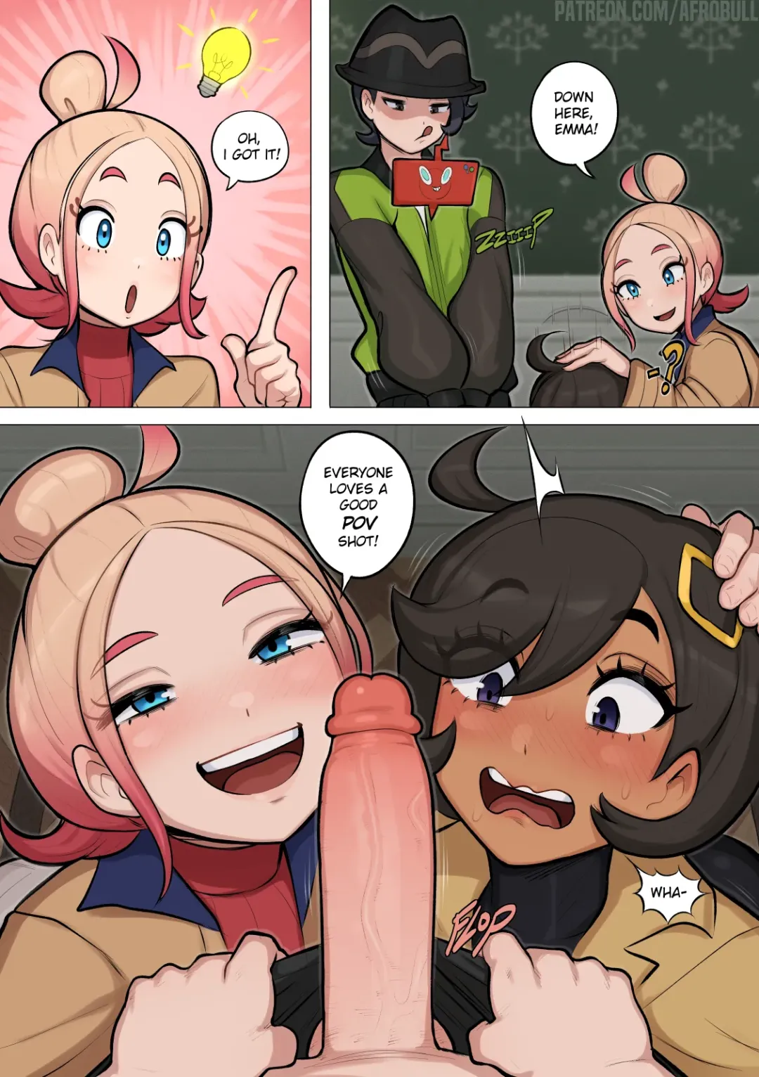 Comic Porno Emma - Afrobull (#2)