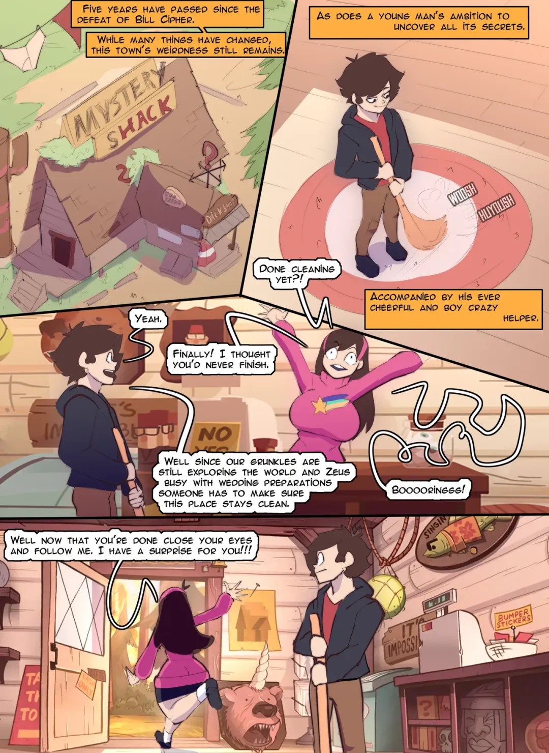 Comic Porno Gravity Falls Collection - Goger (#16)