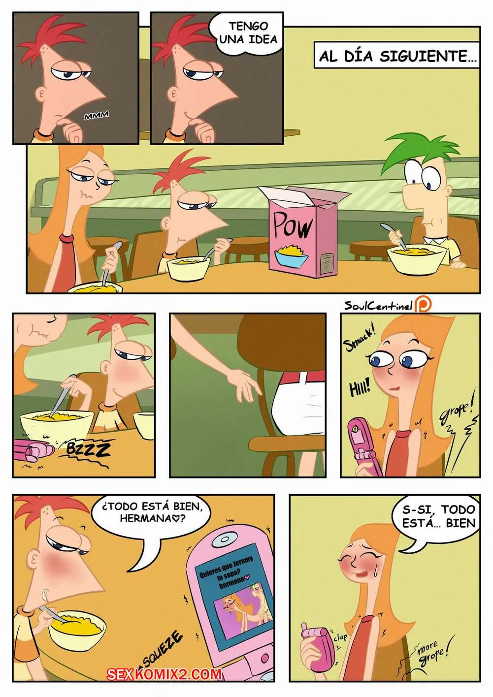 Comic Porno Phineas Revenge. Soulcentinel. (#3)